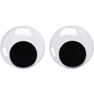 100 Wackelaugen, rund, Ø 7 mm     - Bild 00