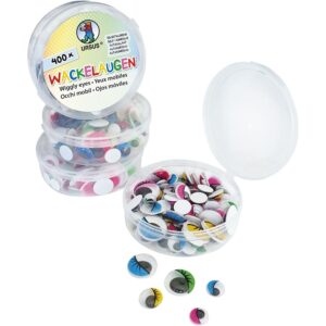 Wackelaugen-Mix Box, farbig, selbstklebend     - Bild 00