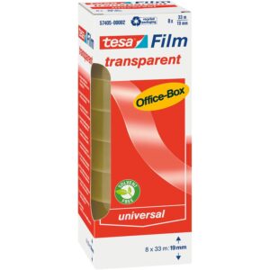 8 tesa Film, transparent, 33 m     - Bild 00