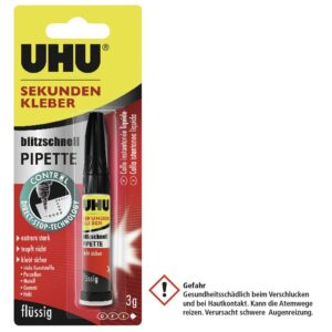 UHU Sekundenkleber blitzschnell     - Bild 00