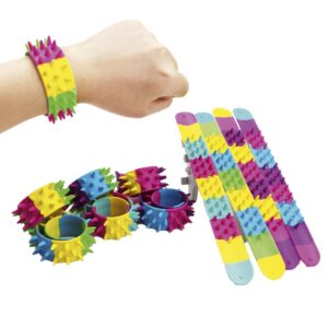Schnapp-Armband Stacheln, 4er-Set     - Bild 00