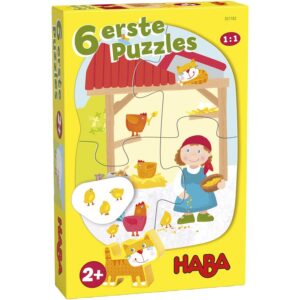 6 erste Puzzles Bauernhof     - Bild 00