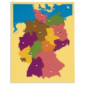 Nienhuis Puzzlekarte Deutschland     - Bild 00