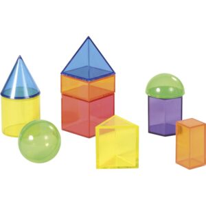 Geoformen transparent, 36-tlg.     - Bild 00