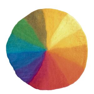 Regenbogen - Filzmatte Jahreszeiten      - Bild 00
