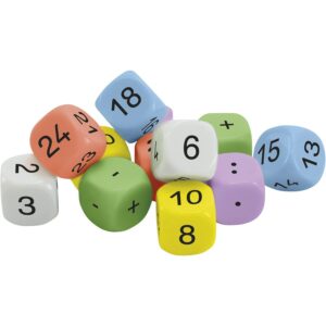Würfel-Set Mathematik, 12-tlg.     - Bild 00