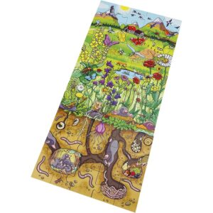 Bodenpuzzle XXL "Entdecke die Blumenwiese"     - Bild 00