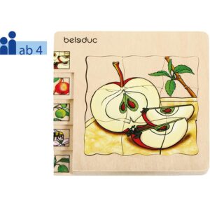 Lagenpuzzle Apfel     - Bild 00