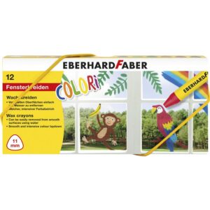 12 Fenstermalkreiden COLORI     - Bild 00