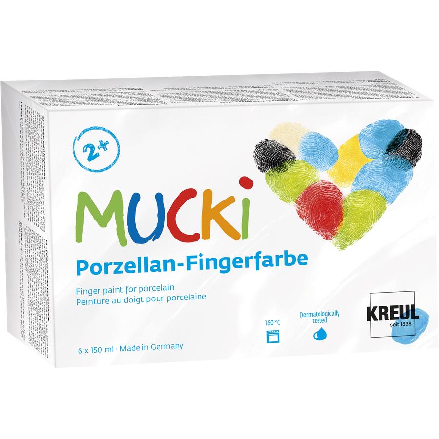 MUCKI Porzellan-Fingerfarbe, 6er-Set - Bild 05