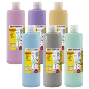 EFA Color Fingermalfarben  pastell, 6er-Set     - Bild 00