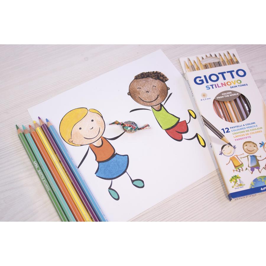 GIOTTO Skin Tones Buntstifte, 12er-Set     - Bild 01