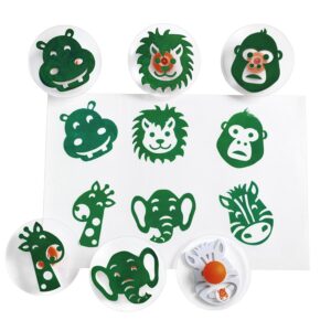 Jumbostempel Tiere, 6er-Set     - Bild 00