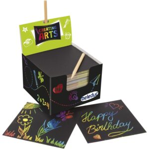 Kratzkarton, 200 Blatt creating arts   - Bild 00