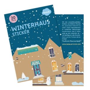 Winterhaus Sticker     - Bild 00