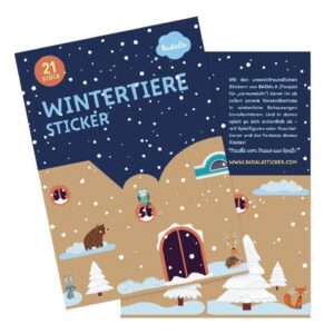 Wintertiere Sticker     - Bild 00