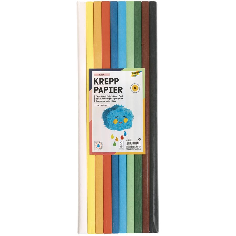 00_42.240 Krepppapier, bunt, 10 Rollen - Bild 00