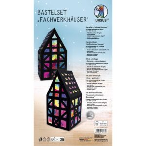 Bastelset Fachwerkhäuser, 24er-Pack     - Bild 00