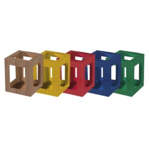 5 Mini-Wellpappe-Laternen     - Bild 00