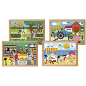 educo Rechenpuzzle - 4er-Set     - Bild 00