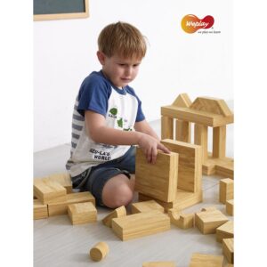 Soft Wood Bausteine, 56-tlg.     - Bild 00