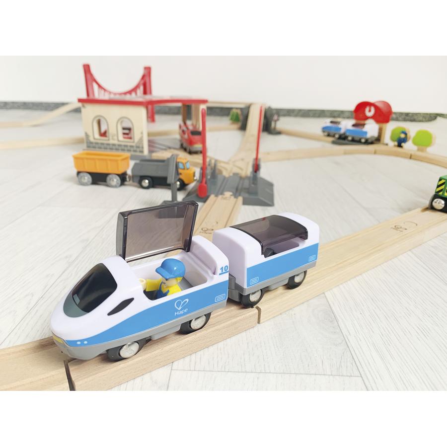 Eisenbahnset  XXL , 92-tlg.     - Bild 01