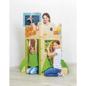 PLUG IT "Activity Spielhaus-Set", 70-tlg.     - Bild 00