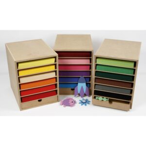 Tonkarton XXL-Pack DIN A4, inkl. Regal     - Bild 00