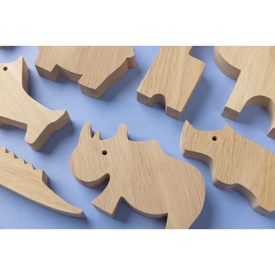 Holztiere Großpack, 44-tlg.     - Bild 01