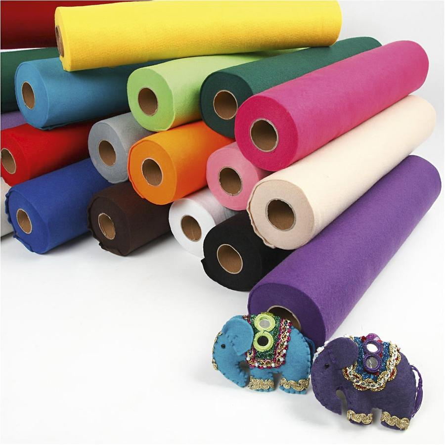 Bastelfilz Großpack, 20 x 5 m     - Bild 01