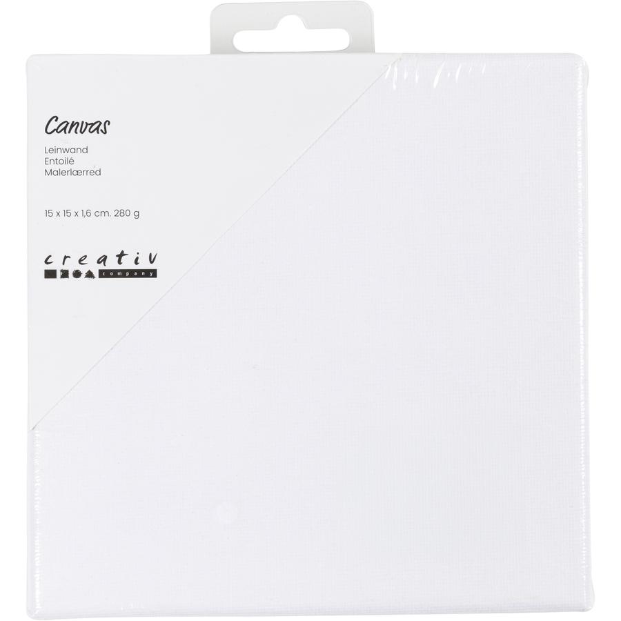 Leinwand 15 x 15 cm, 80er-Pack     - Bild 01