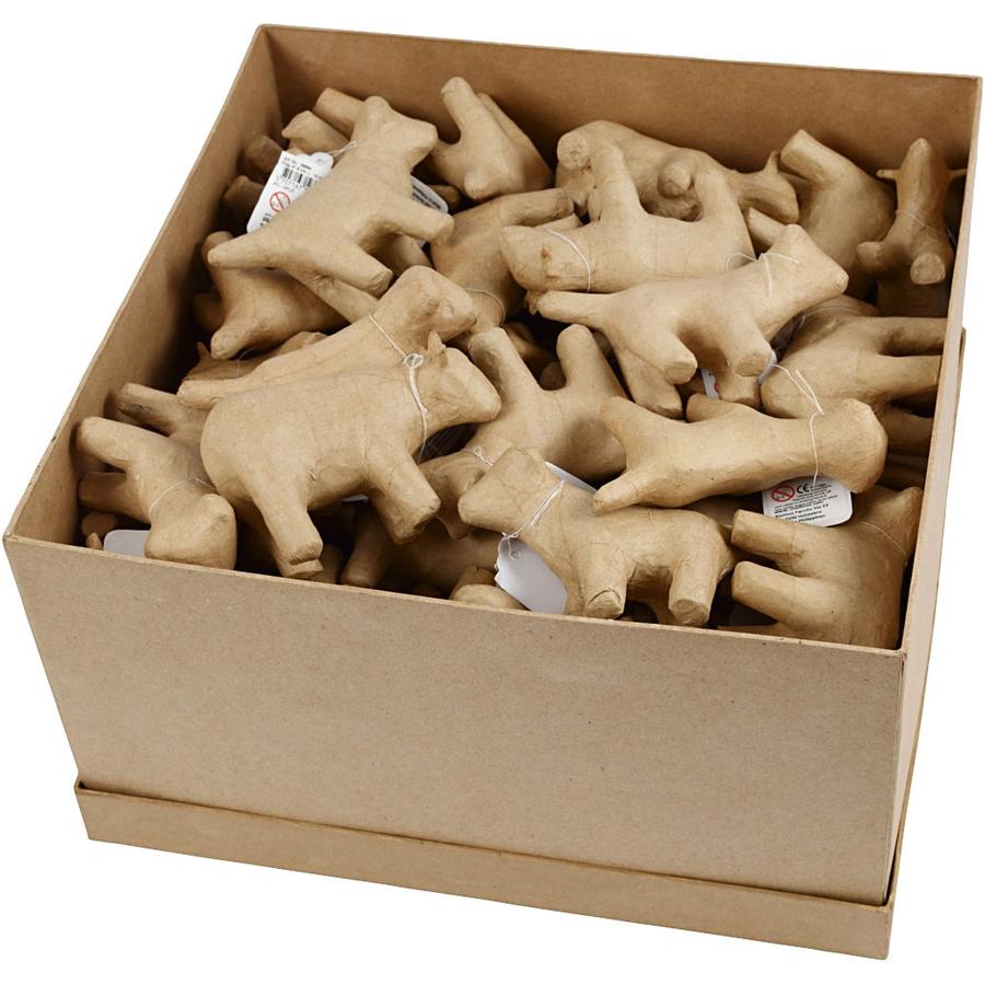 Papprohlinge Tiere Großpack     - Bild 01