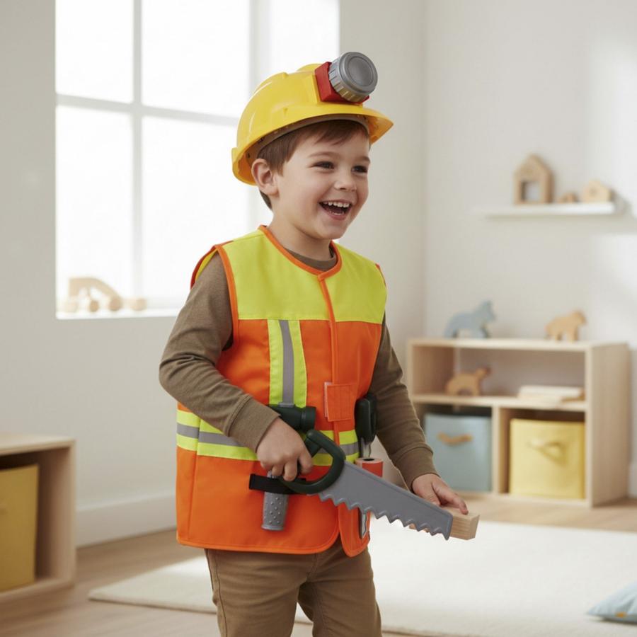 Rollenspielset Baustelle, 9-tlg.   - Bild 01