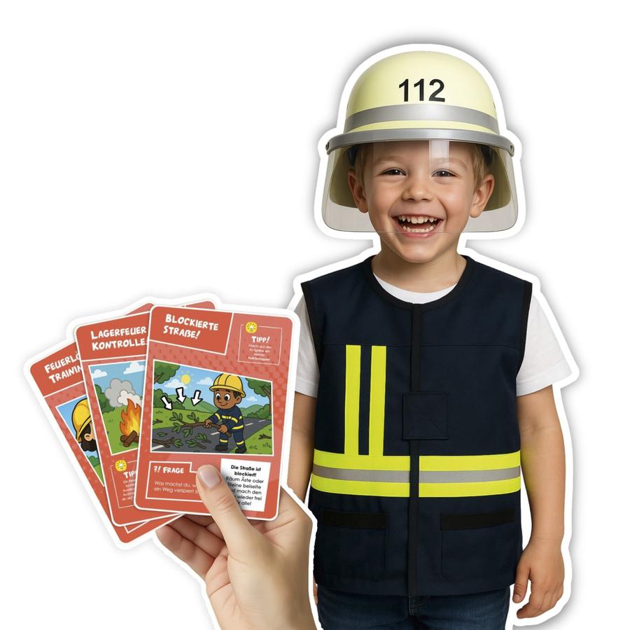 Rollenspielset Feuerwehr, 9-tlg.   - Bild 01