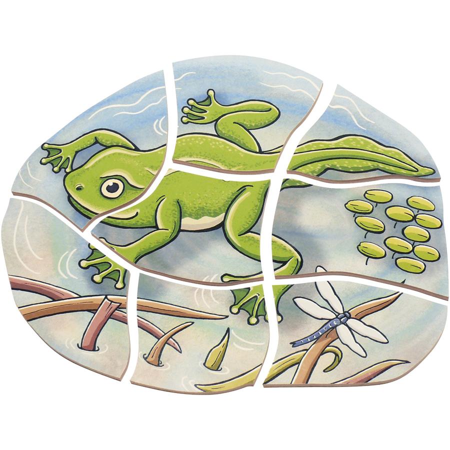 Lagenpuzzle Frosch     - Bild 01